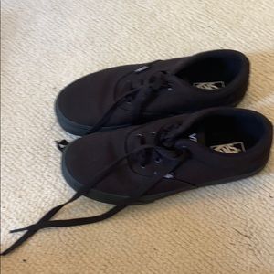 Kids black vans